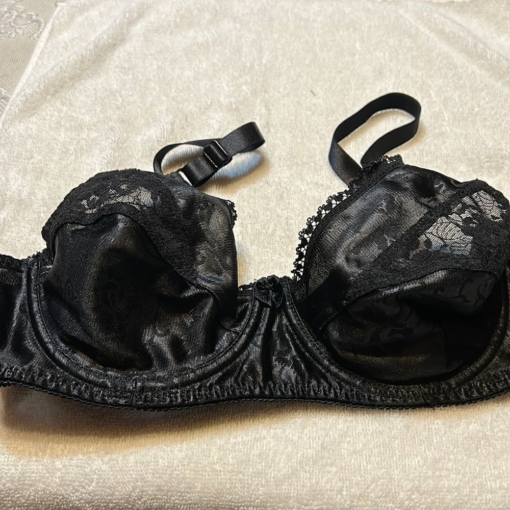 Try-Fit Underwire Bra 36B Black